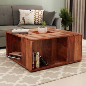 Coffee Table with Center Storage