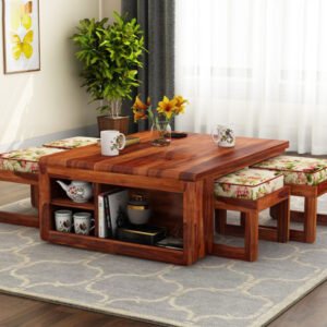 Coffee Table with Stools