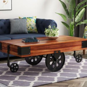 Coffee Table with Wheels