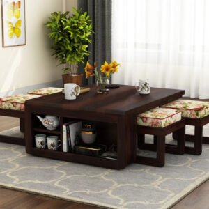 Coffee Table with Stools