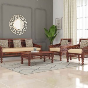 Wood Sofa set